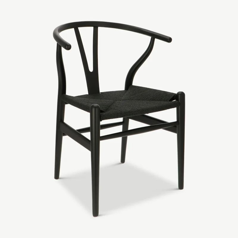 Skandi Chair Wood Black