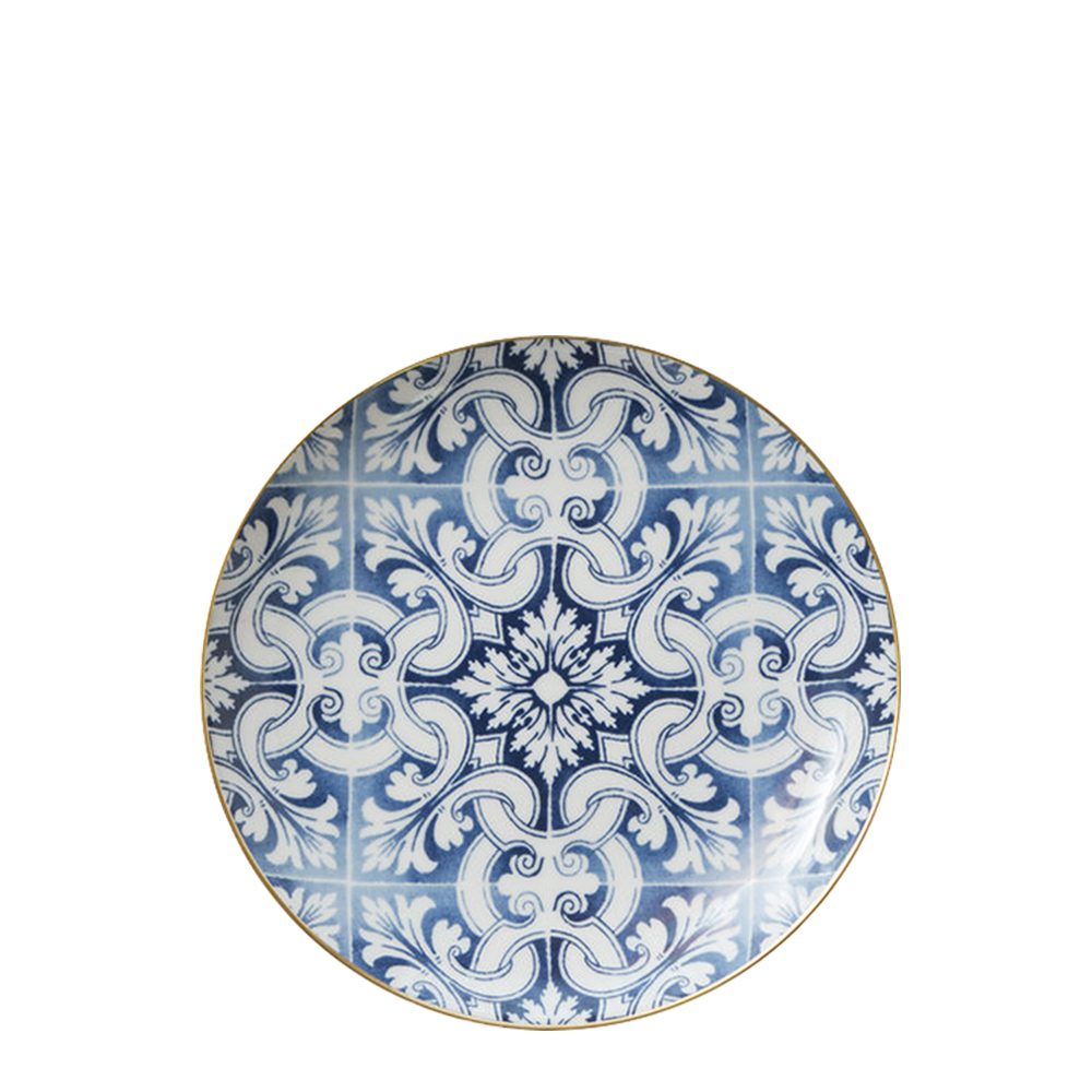 Portuguese Porcelain Appetizer Plate / Dessert Plate 20.6 cm