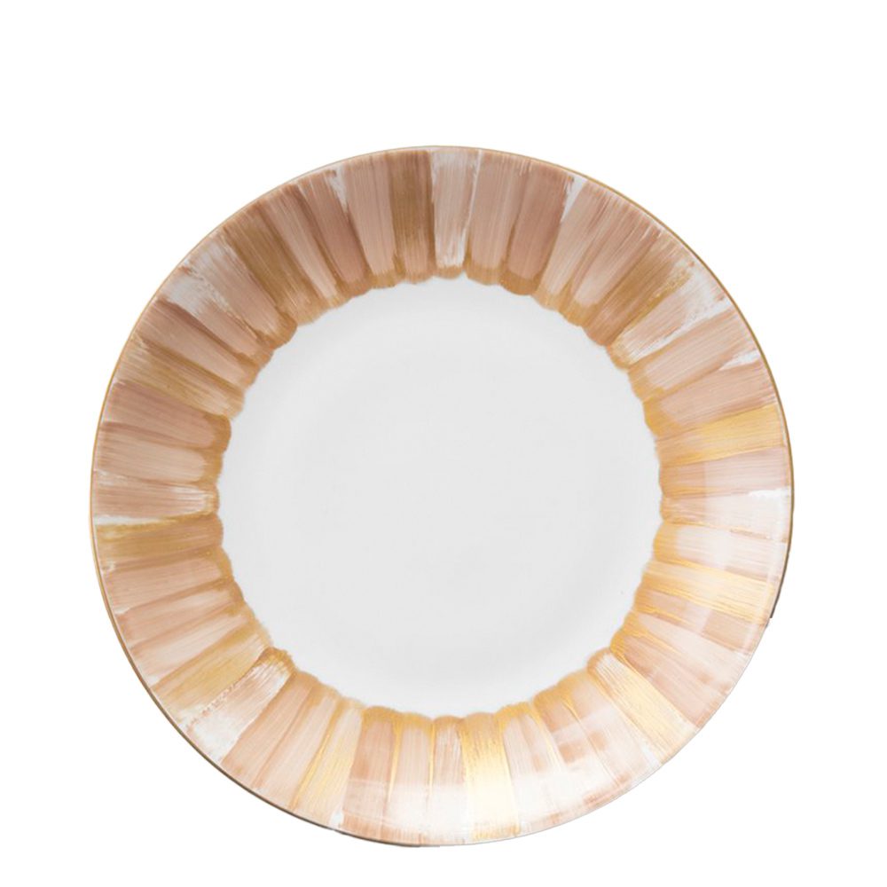 Peach Fuzz Color of the Year 2024 Porcelain Dinner Plate 26.5cm