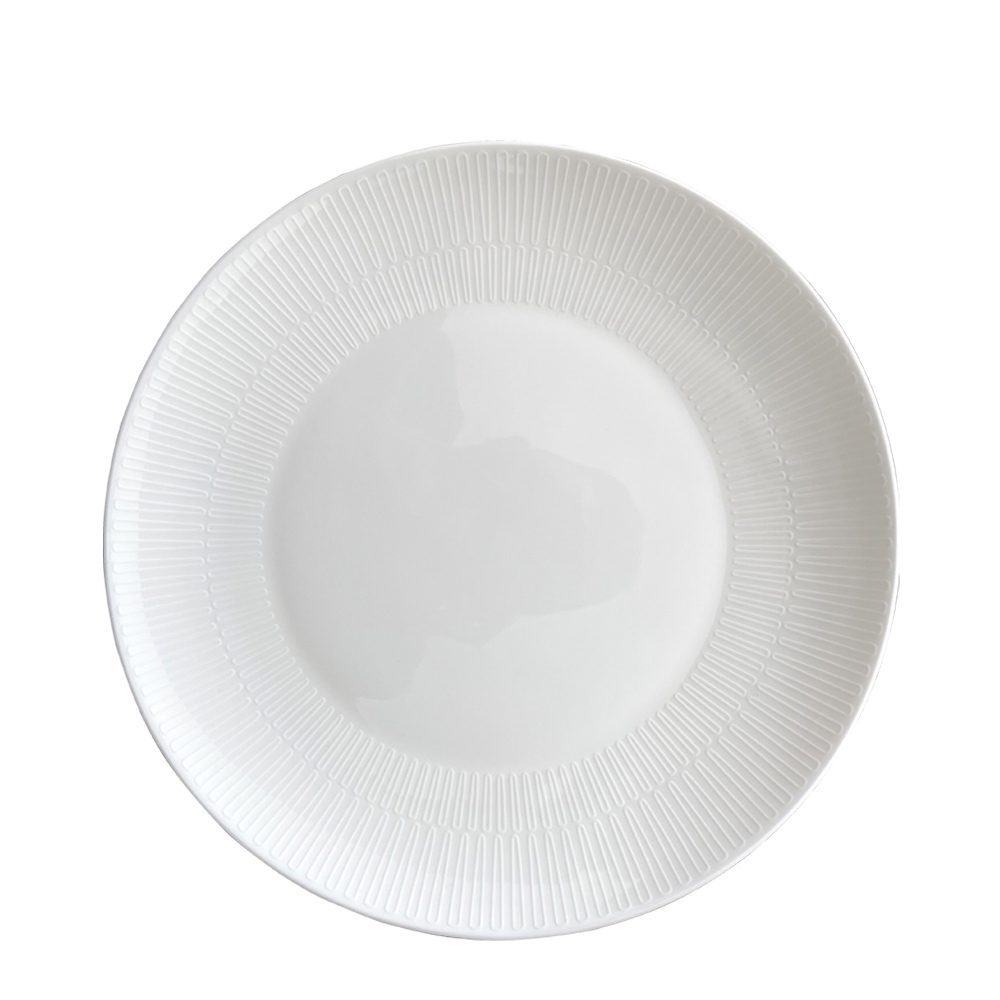 Pure Filigree Relief Porcelain Dinner Plate 27.6 cm