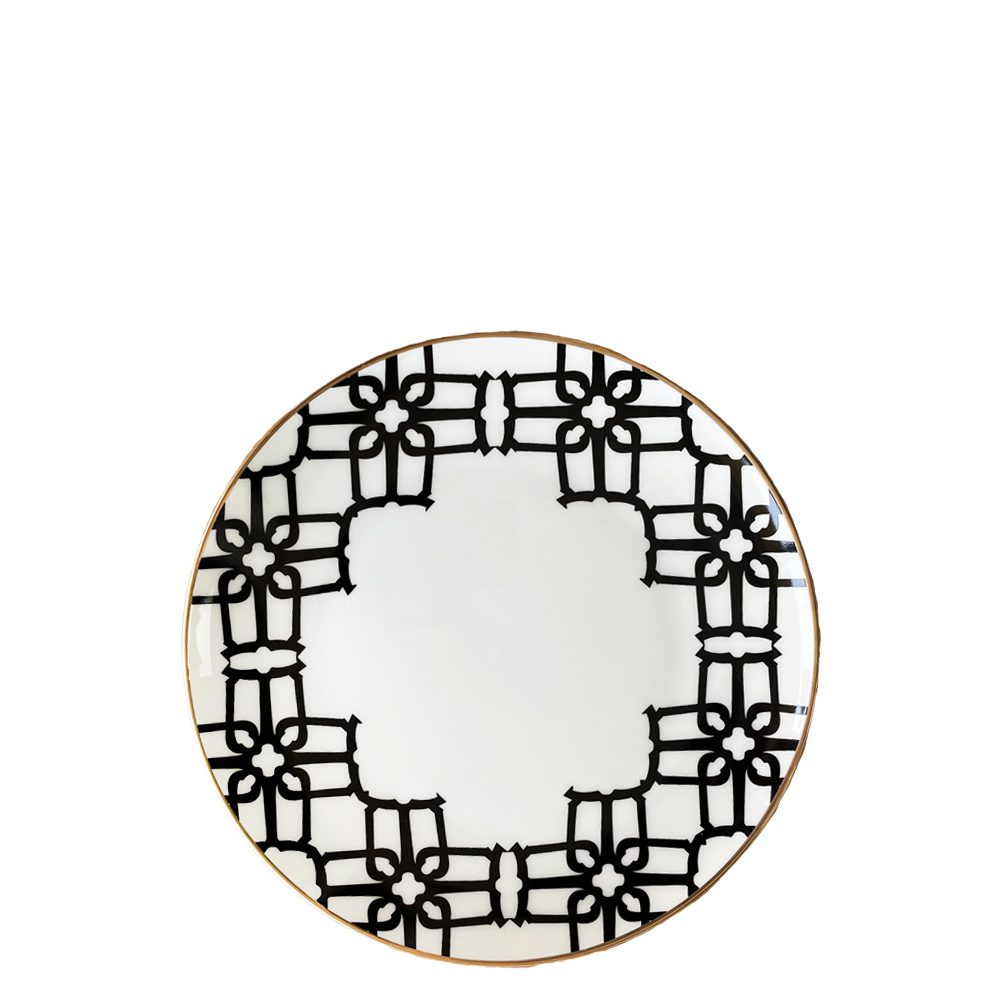 Château Metro Chic porcelain with gold rim appetizer plate / dessert plate 20.4 cm