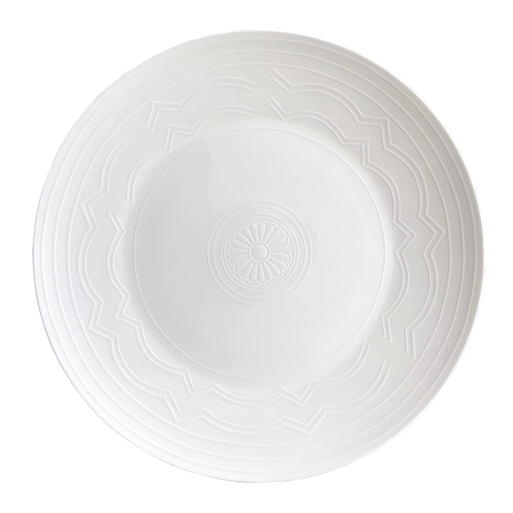 Pure Filigree Relief Porcelain Underplate 30.7 cm