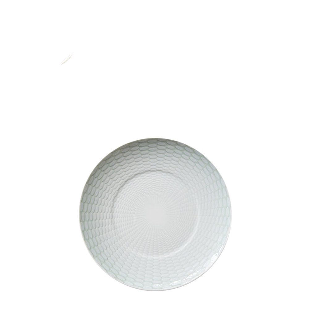Pastel Green Mintcream Porcelain Bread Plate 16 cm