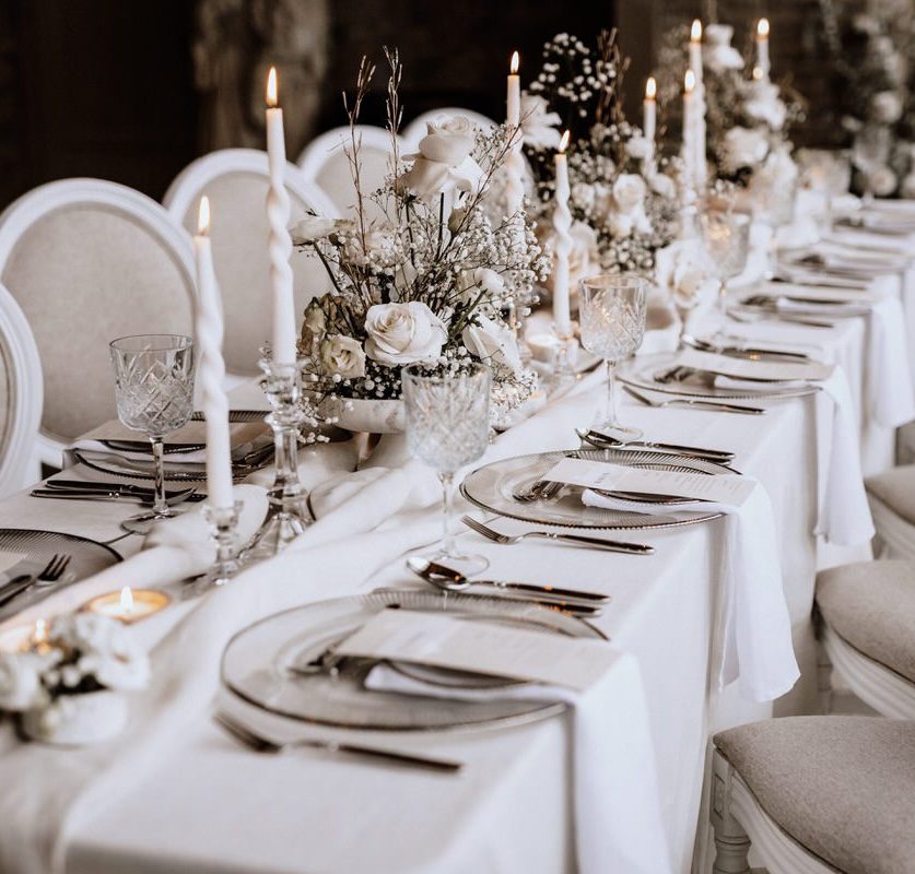 Linen napkins in offwhite eggshell, egg shell - Image 4