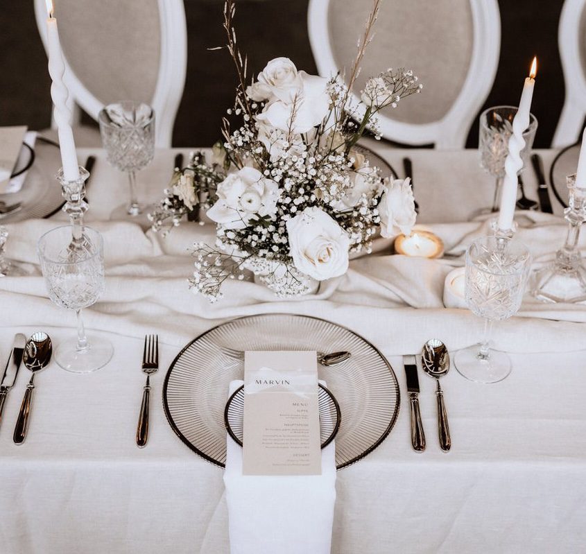 Linen napkins in offwhite eggshell, egg shell - Image 5