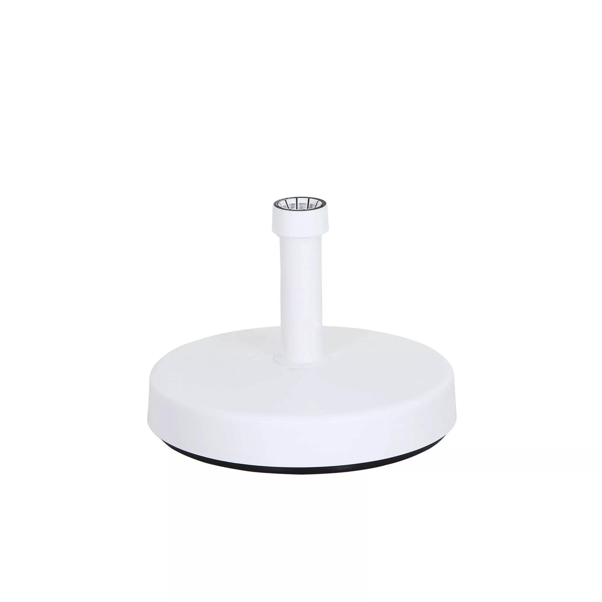 Umbrella stand can be filled with sand in white