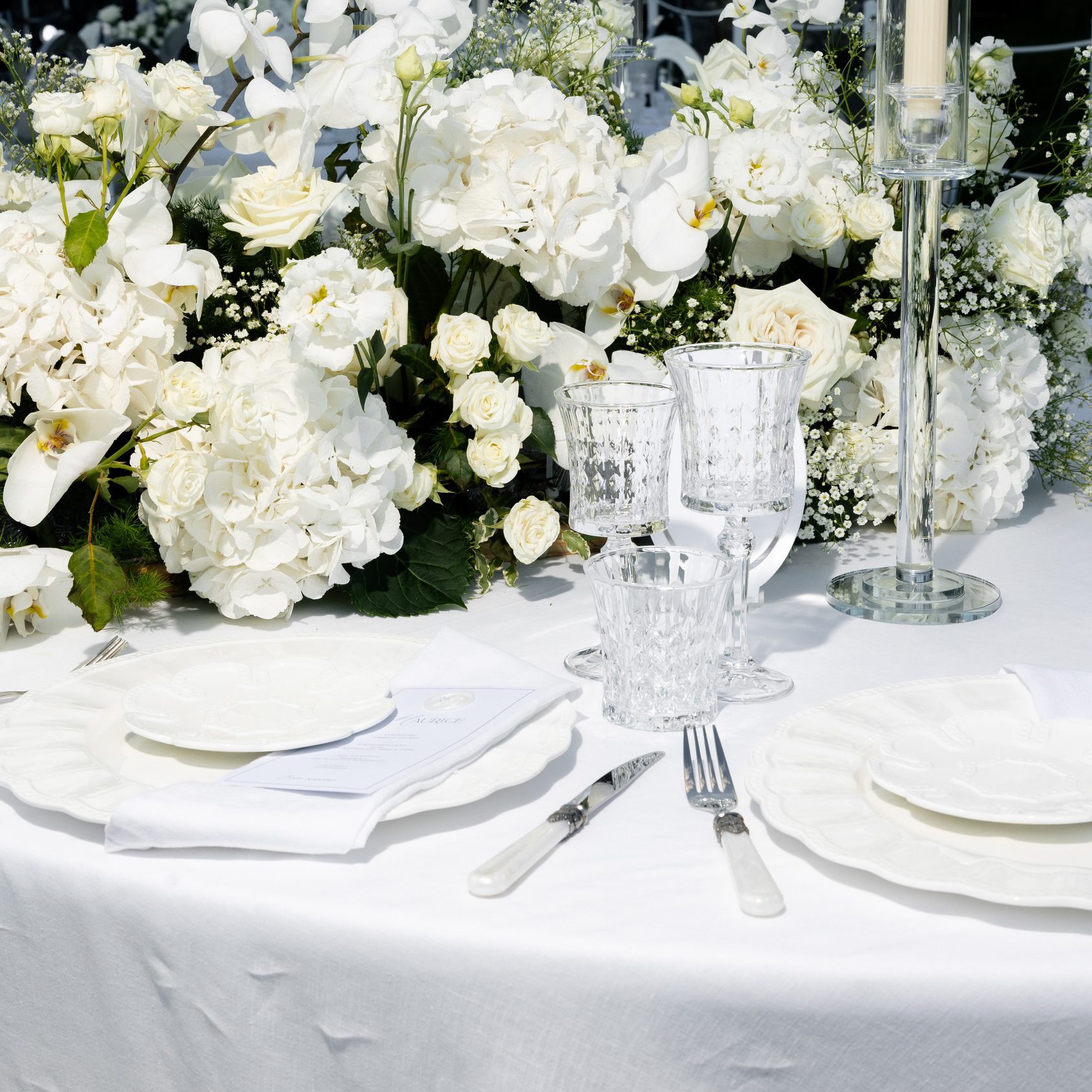 White Pearl Ivory Flatware | Dining Knife - Image 3